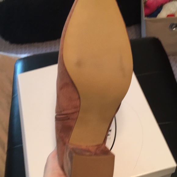 Suede shirt boots never worn - Picture 2 of 3